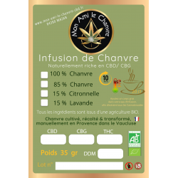 Infusion bio Chanvre
